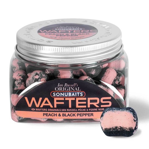 Kulki proteinowe, neutralnie zbalansowane SONUBAITS ORIGINAL WAFTERS - PEACH & BLACK PEPPER