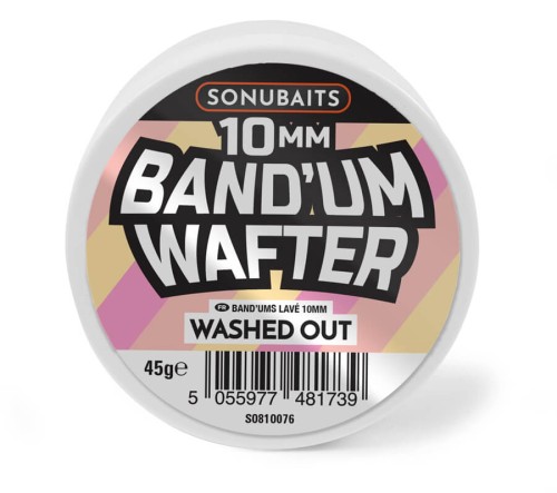 Kulki proteinowe, zbalansowane neutralnie SONUBAITS BAND'UM WAFTERS - WASHED OUT 6mm