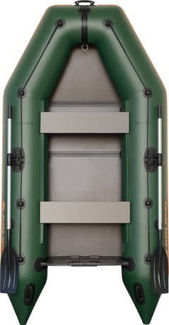 Ponton Kolibri KM 260, sztywna podłoga, zielony