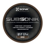 Żyłka karpiowa, brązowa SONIK SUBSONIK BROWN 18LB 1200m 0.35mm