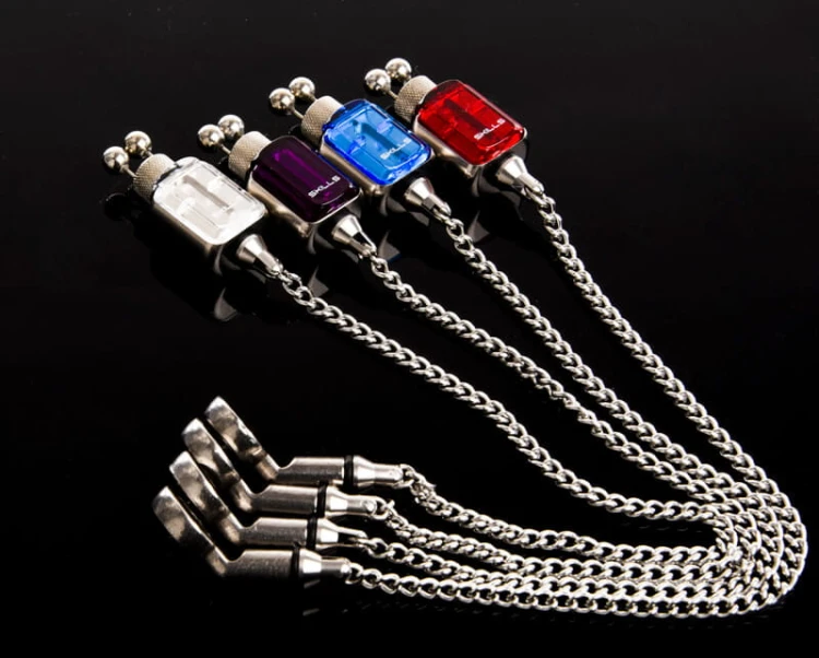 Sygnalizator brań, mechaniczny, stal nierdzewna, czerwony Skills Stainless Re-Con Hanger Red 21cm 51g