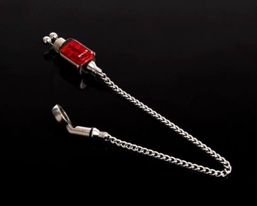 Sygnalizator brań, mechaniczny, stal nierdzewna, czerwony Skills Stainless Re-Con Hanger Red 21cm 51g
