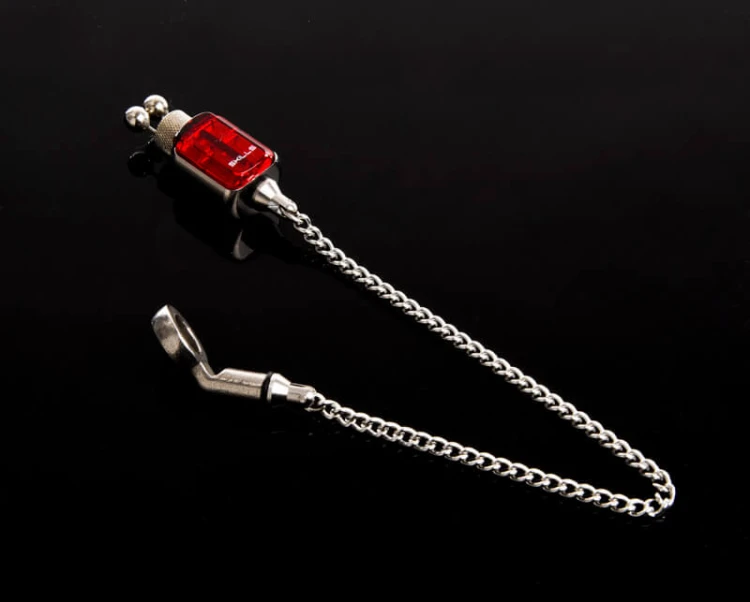 Sygnalizator brań, mechaniczny, stal nierdzewna, czerwony Skills Stainless Re-Con Hanger Red 21cm 51g
