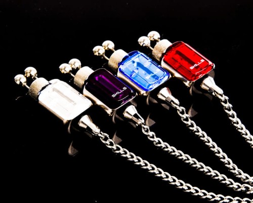 Sygnalizator brań, mechaniczny, stal nierdzewna, purpurowy Skills Stainless Re-Con Hanger Purple 21cm 51g