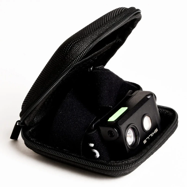 Latarka czołowa z etui, 3 kolory SKILLS Ultra Lightweight & Hardcase