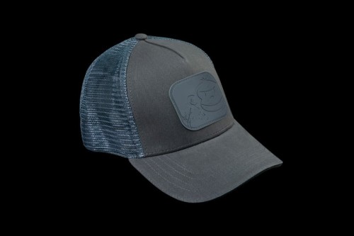 Czapka z daszkiem, tył siatkowy, szara RidgeMonkey APEarel Dropback Pastel Trucker Cap Grey