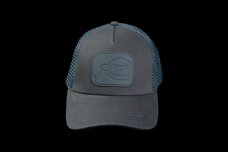 Czapka z daszkiem, tył siatkowy, szara RidgeMonkey APEarel Dropback Pastel Trucker Cap Grey