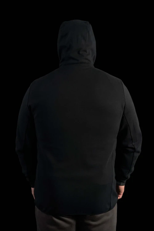 Kurtka karpiowa czarna RidgeMonkey APEarel Dropback Heavyweight Zip Jacket Black M