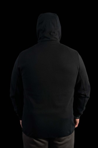 Kurtka karpiowa czarna RidgeMonkey APEarel Dropback Heavyweight Zip Jacket Black L