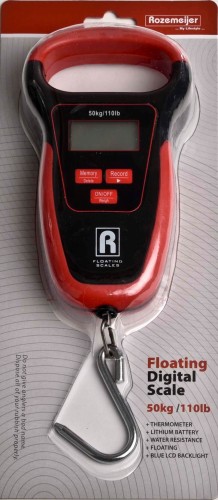 Waga spinningowa, pływająca Rozemeijer  Floating Digital Scale 50kg/110lb with thermometer