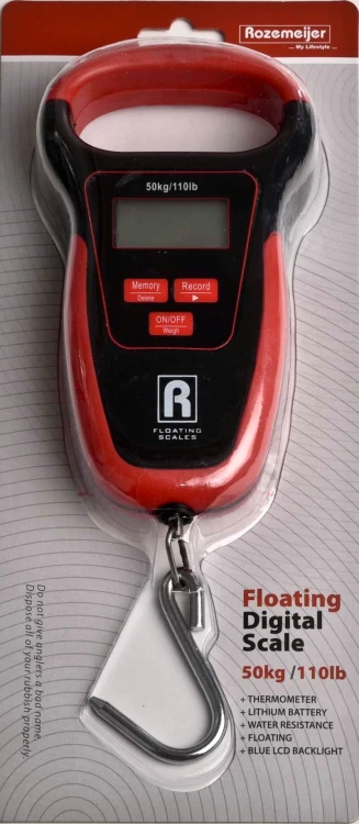 Waga spinningowa, pływająca Rozemeijer  Floating Digital Scale 50kg/110lb with thermometer