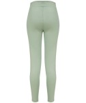 Legginsy Navitas Womens Leggings - Light Green XL (14)