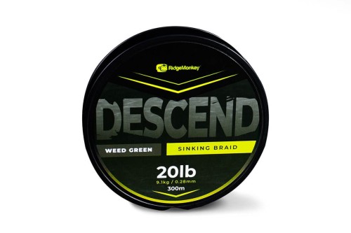 Plecionka karpiowa RidgeMonkey Descend Sinking Braid 0.28mm/20lb 300m