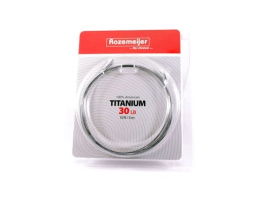 Rozemeijer USA Titanium 30lb 10ft/3m TYTAN AMERYKAŃSKI NA PRZYPONY