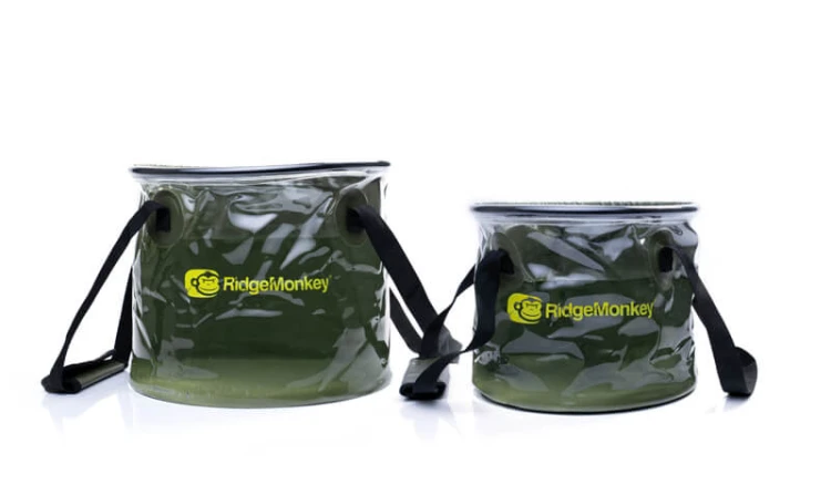 Wiadro składane, ścianka przeżroczysta 15 l RidgeMonkey 15 Litre Perspective Collapsible Bucket