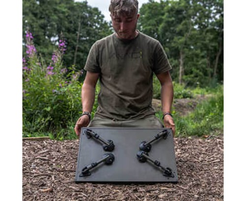 Podwójny stolik karpiowy AVID DOUBLE DECKER BIVVY TABLE
