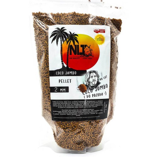 Pellet kokosowy NLT Coco Jumbo 1000g- 2mm