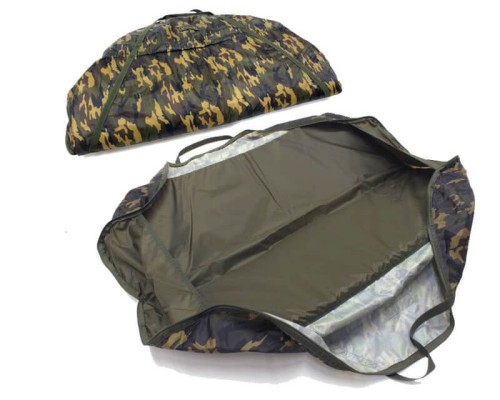 Torba do ważenia i mata karpiowa SKILLS Camo Unhookingmat