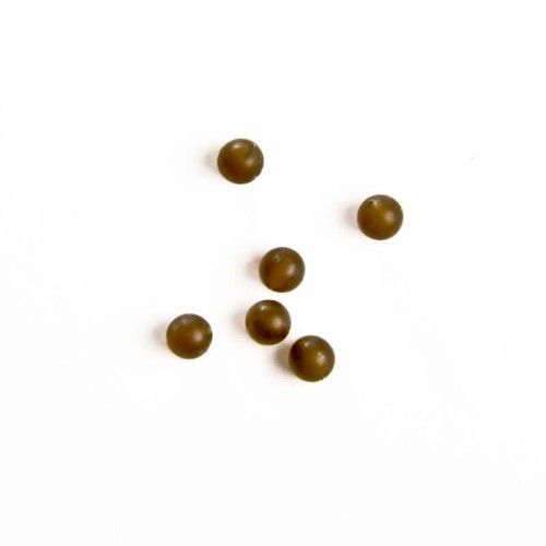 Korale gumowe PB Products Naked Chod/Helicopter system tapered bead 6szt. Weed-Zielony