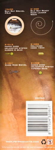 Gotowy leader, zestaw karpiowy PB Products R2G SR Naked Chod/Heli Leader 90 Gravel-piaskowy 2szt.