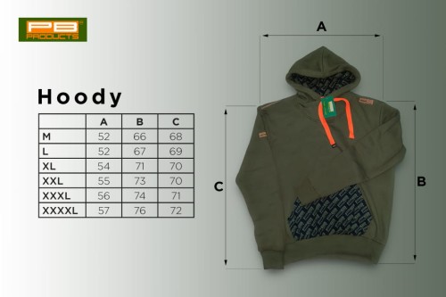 PB Products Hoody rozmiar S BLUZA Z KAPTUREM KANGUR