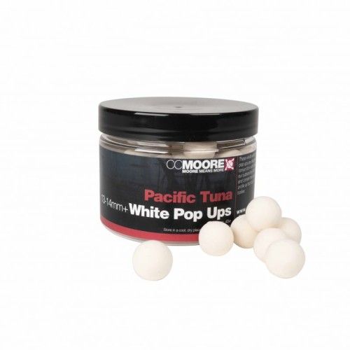 Kulki pływające CC Moore Pacific Tuna WHITE POP UPS 13-14mm