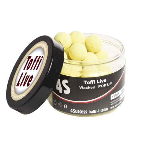 Kulki pływające Toffi Live  Washed Yellow | 4S | Masterclass Pop Up 15mm 150ml