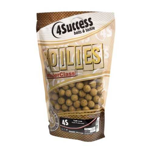 Kulki proteinowe, zanętowe Toffi Live | 4SUCCESS | Masterclass 16mm 900g