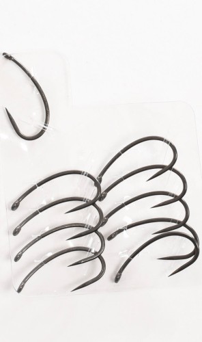 Haczyki karpiowe bezzadziorowe | PB Products | Power Curve Barbless Hook PTFE size 4 10szt.