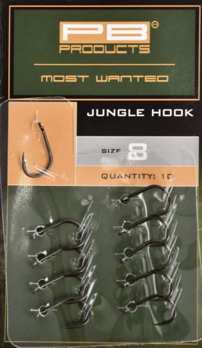 Haczyki karpiowe | PB Products | Jungle Hook DBF nr8 10szt.