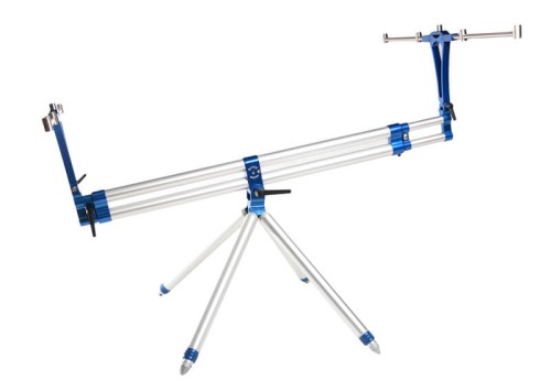 Rodpod stalowy, niebieski | DAYKO | Argento Blu 4 wędki