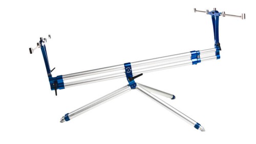 Rodpod stalowy, niebieski | DAYKO | Argento Blu 4 wędki