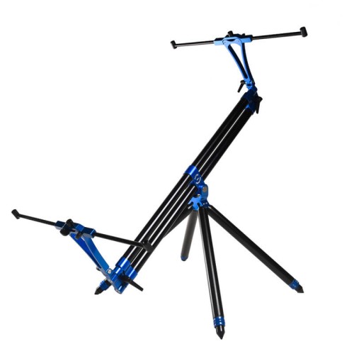 Rodpod czarny, niebieski Compact Bitubo | DAYKO | Nero Blu 3 wędki Limited Edition