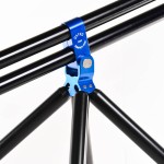 Rodpod czarny, niebieski Compact Bitubo | DAYKO | Nero Blu 3 wędki Limited Edition
