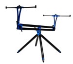 Rodpod czarny, niebieski Compact Bitubo | DAYKO | Nero Blu 3 wędki Limited Edition