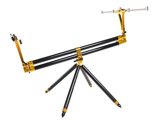 Rodpod czarny, złoty Compact Bitubo | DAYKO | Nero Oro 3 wędki