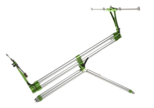 Rodpod stalowy, niebieski Compact Bitubo | DAYKO | Argento Verde 4 wędki