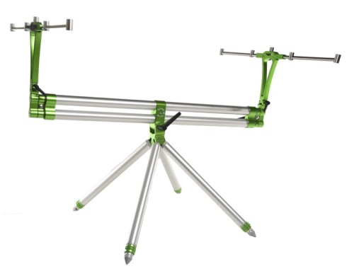 Rodpod stalowy, niebieski Compact Bitubo | DAYKO | Argento Verde 4 wędki