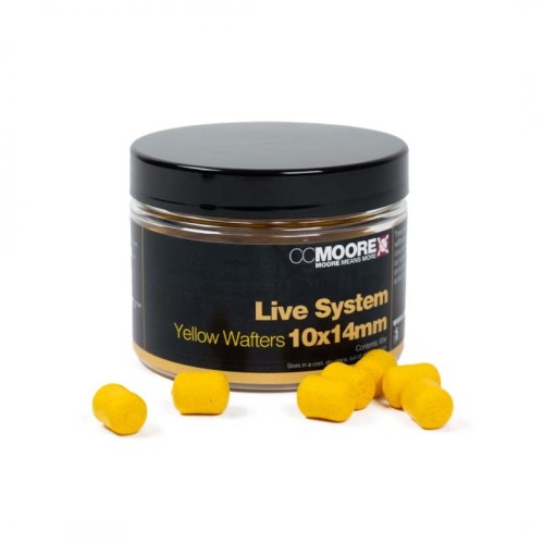 Kulki zbalansowane | CC Moore |  Live System Yellow Dumbell Wafters 10x14mm (65)