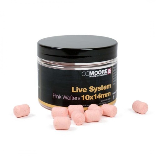 Kulki zbalansowane | CC Moore |  Live System Pink Dumbell Wafters 10x14mm (65)