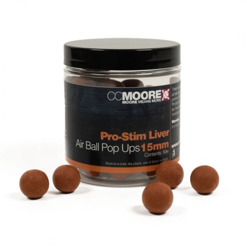Kulki pływające | CC Moore |  Pro-Stim Liver Air Ball Pop Ups 15mm (50)