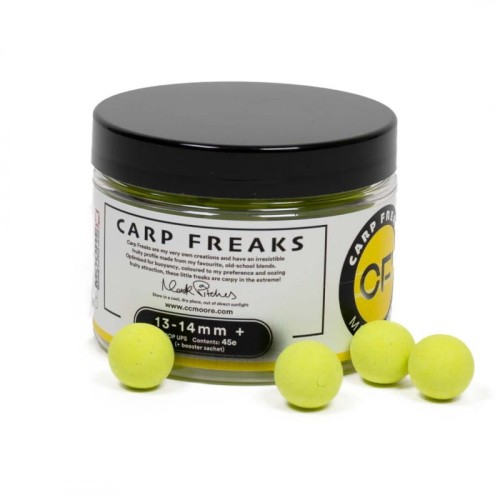 Kulki pływające | CC Moore |  Carp Freaks Pop Ups Yellow 12mm (55)