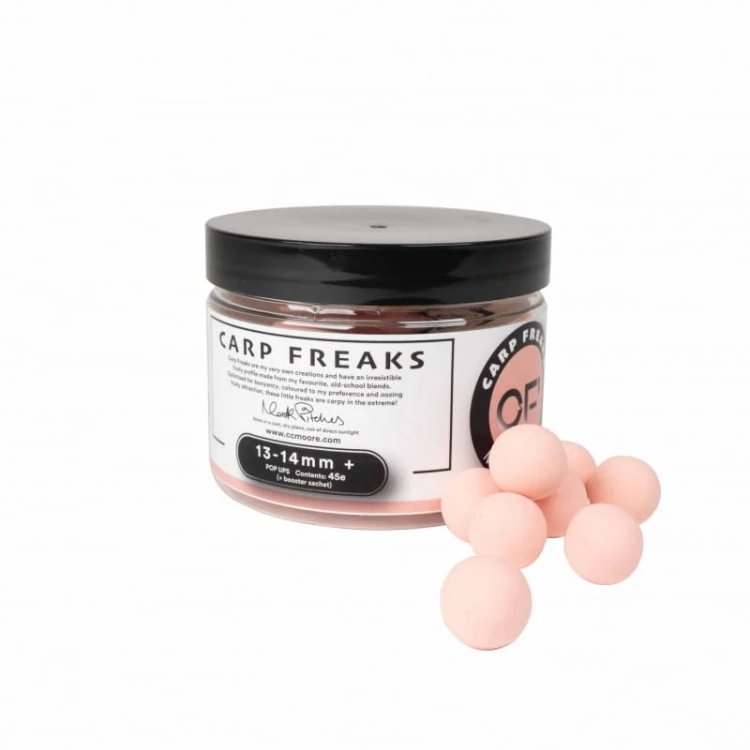 Kulki pływające | CC Moore |  Carp Freaks + Pop Ups Pink 13-14mm (45)