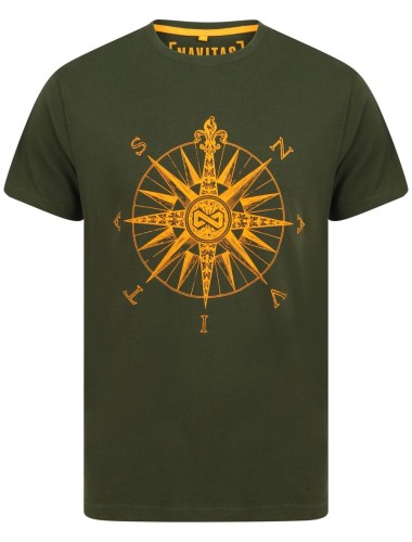 Koszulka karpiowa  Navitas Direction Tee Green-L