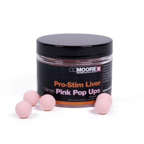 Kulki pływające | CC Moore | Pro-Stim Liver Pink Pop Ups 14mm (45)
