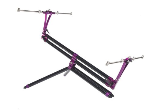 Rodpod czarny, purpurowy Compact Bitubo | DAYKO | Nero Viola 4 wędki