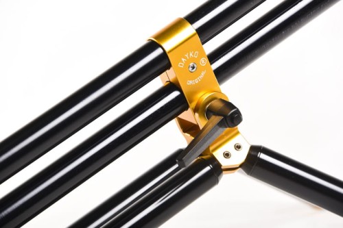 Rodpod czarny, złoty Compact Bitubo | DAYKO | Nero Oro 3 wędki