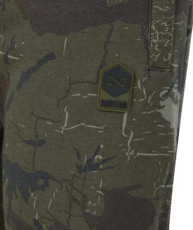 Spodnie dresowe, kamuflaż Navitas Identity Camo Sherpa Joggers M