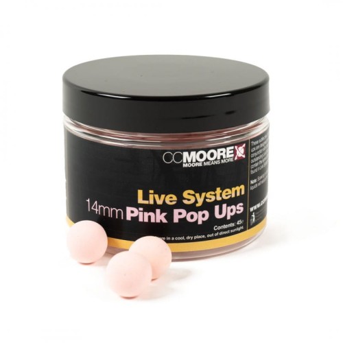Kulki pływające CC Moore Live System PINK POP UPS 14mm