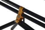 Rodpod czarny, złoty Compact Bitubo | DAYKO | Nero Oro 4 wędki